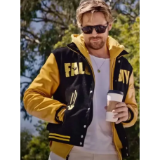 Ryan Gosling The Fall Guy Varsity Jacket